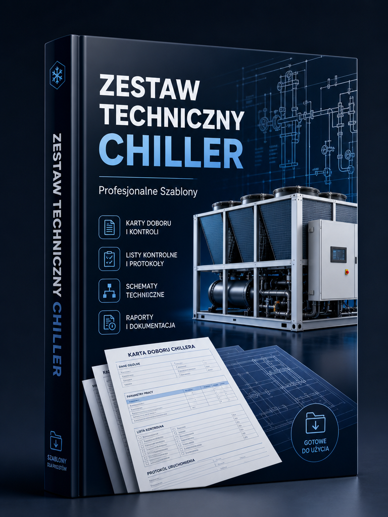 Okładka bonusu extra: zestaw techniczny Chiller z szablonami